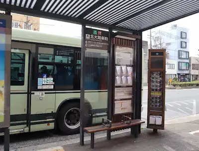京都市バス「北大路新町」停留所より徒歩1分